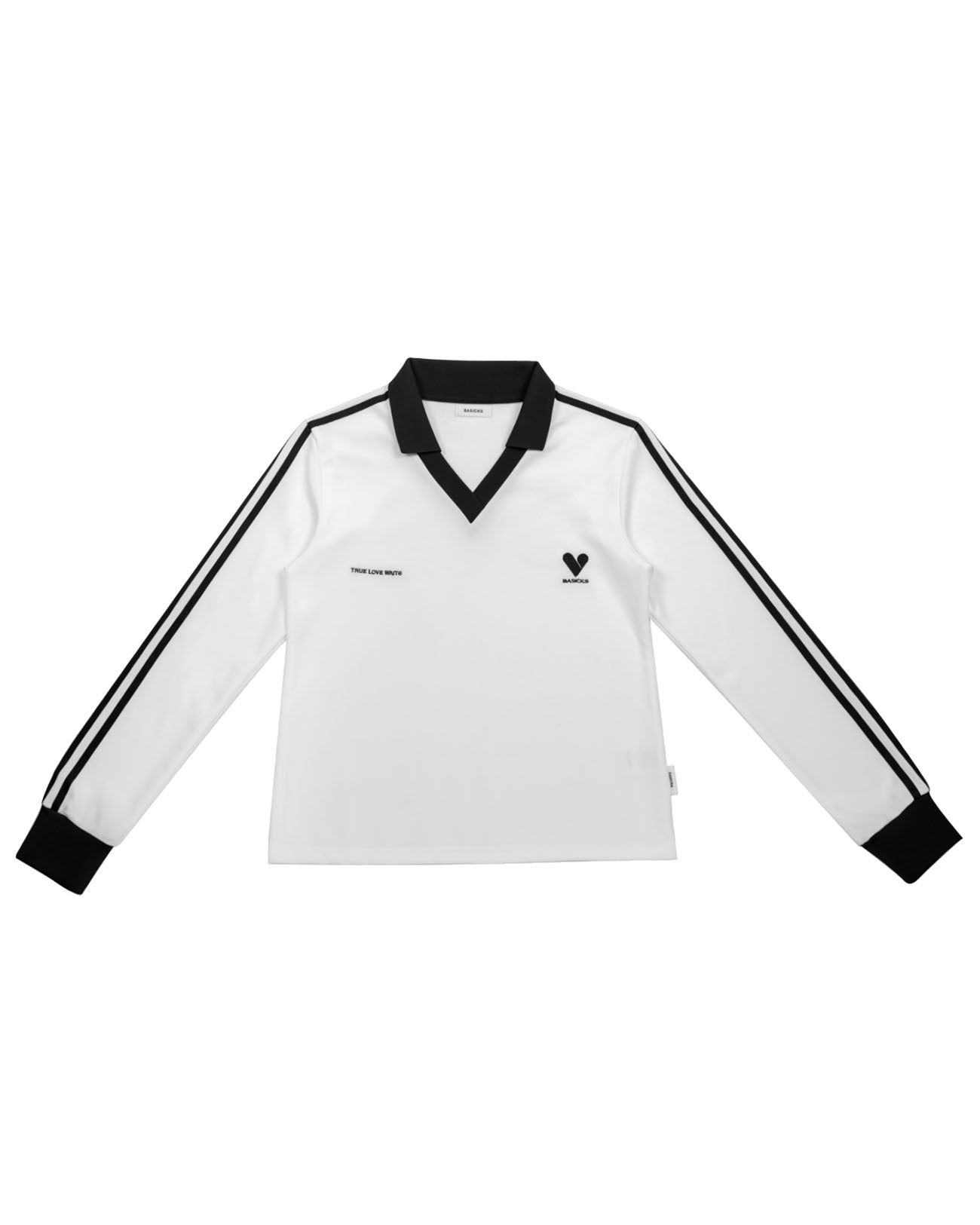 BASICKS | 90's Vibes Football T-shirt - white – FAB4 ONLINE STORE
