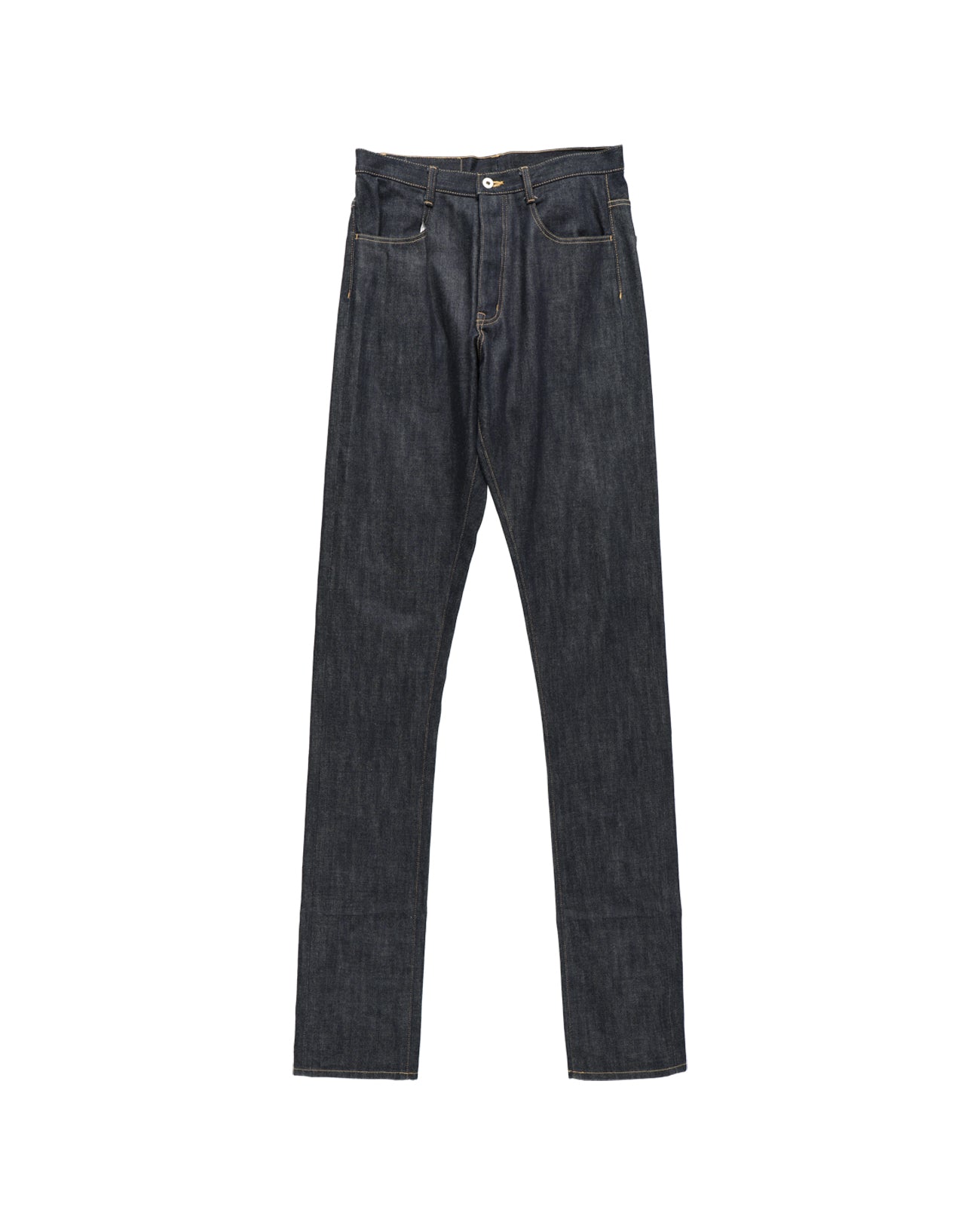 Men's straight denim pants - indigo