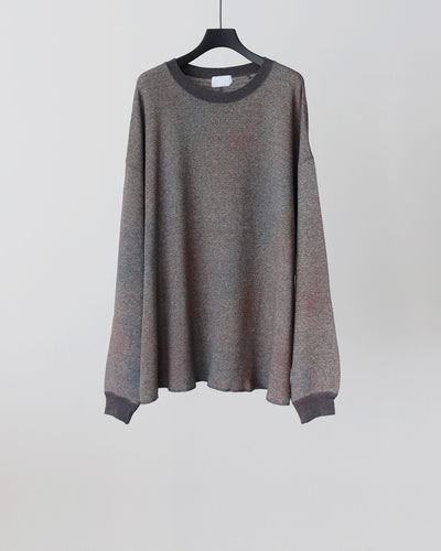 Two Fade Yak/Co Thermal L/S - charcoal