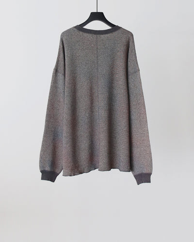 Two Fade Yak/Co Thermal L/S - charcoal