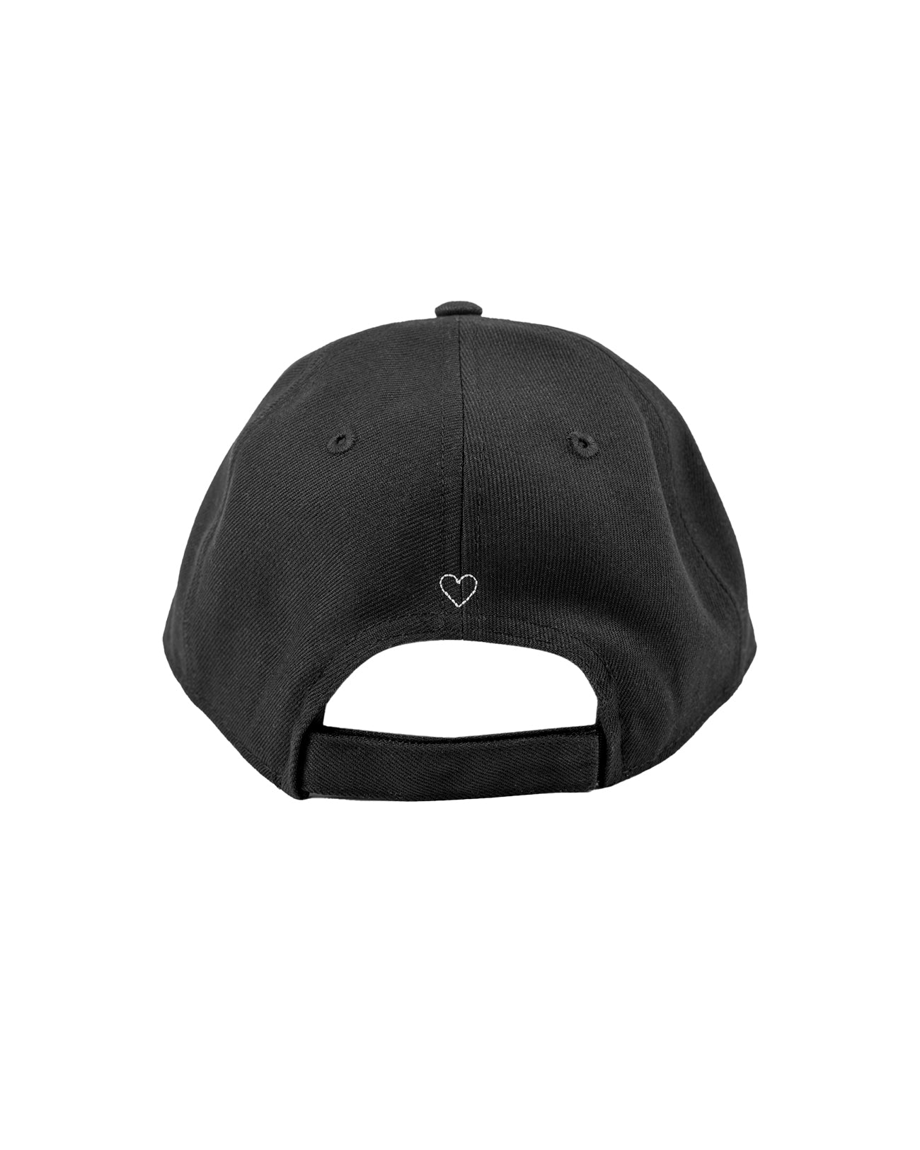 9 FORTY Yankees Heart Embroidery Cap - black×black