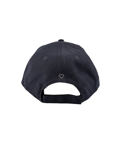 9 FORTY Yankees Heart Embroidery Cap - navy×white