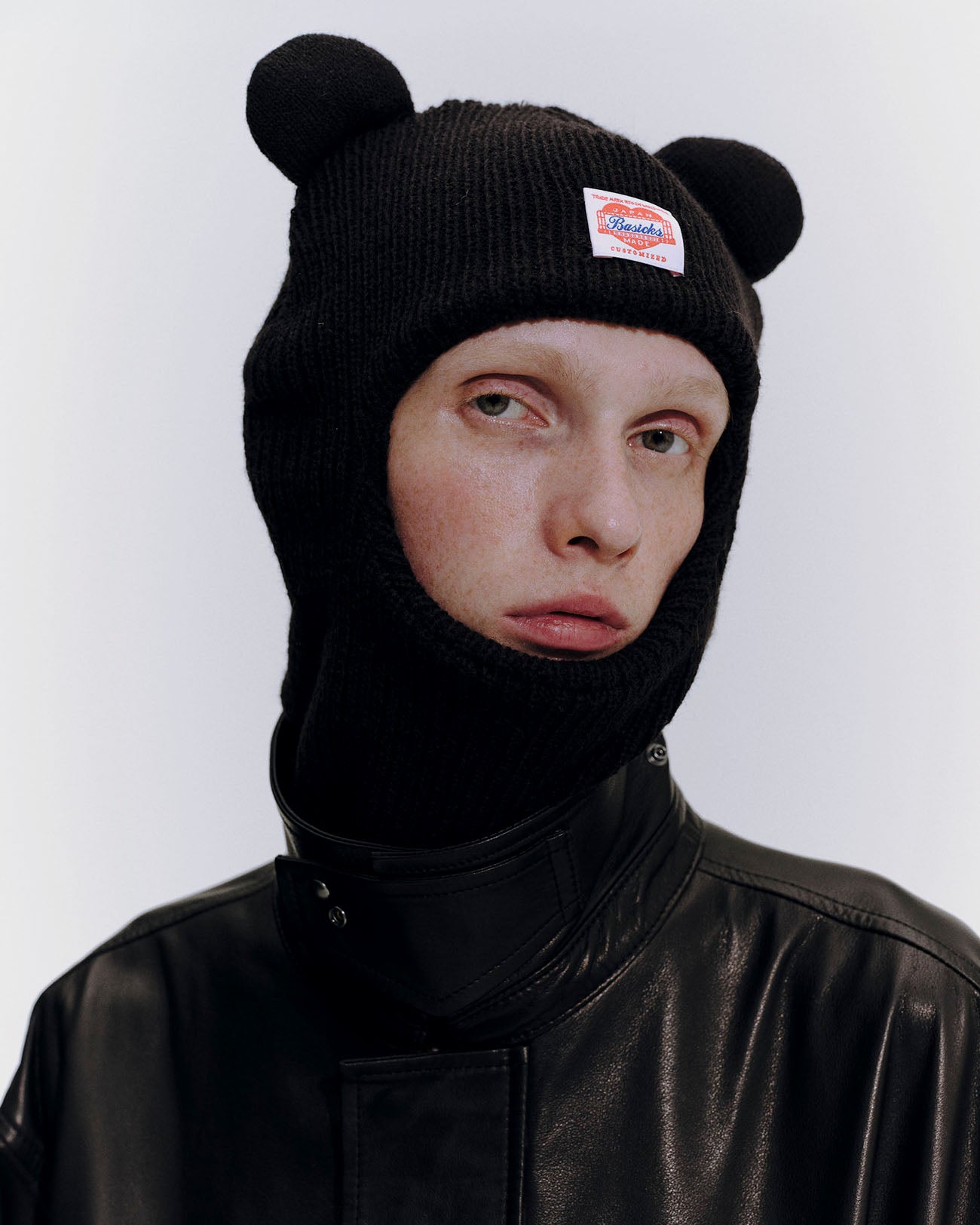 Bear Balaclava - black