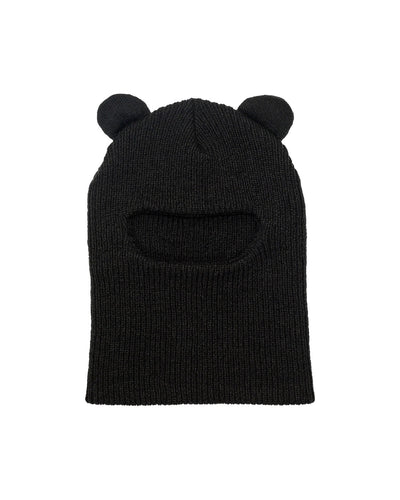 Bear Balaclava - black