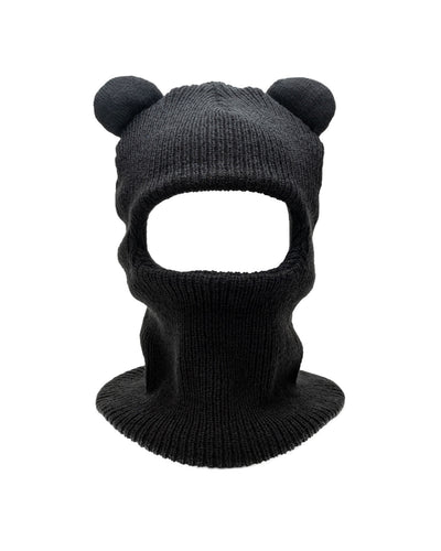 Bear Balaclava - black