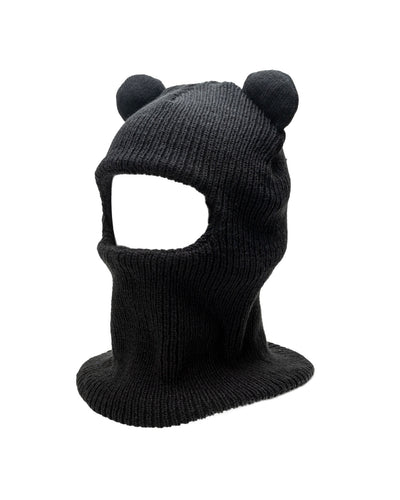 Bear Balaclava - black