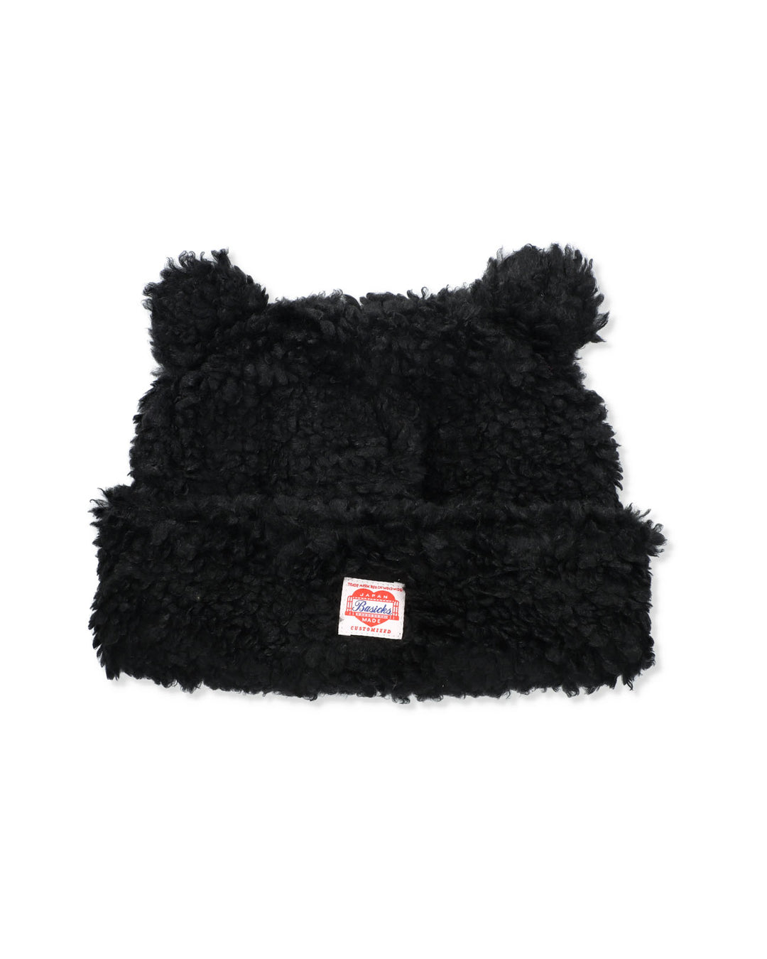 BASICKS | Bear Beanie - black – FAB4 ONLINE STORE