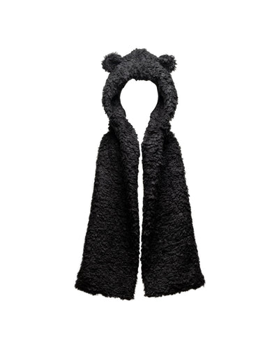 Bear Stole Balaclava - black