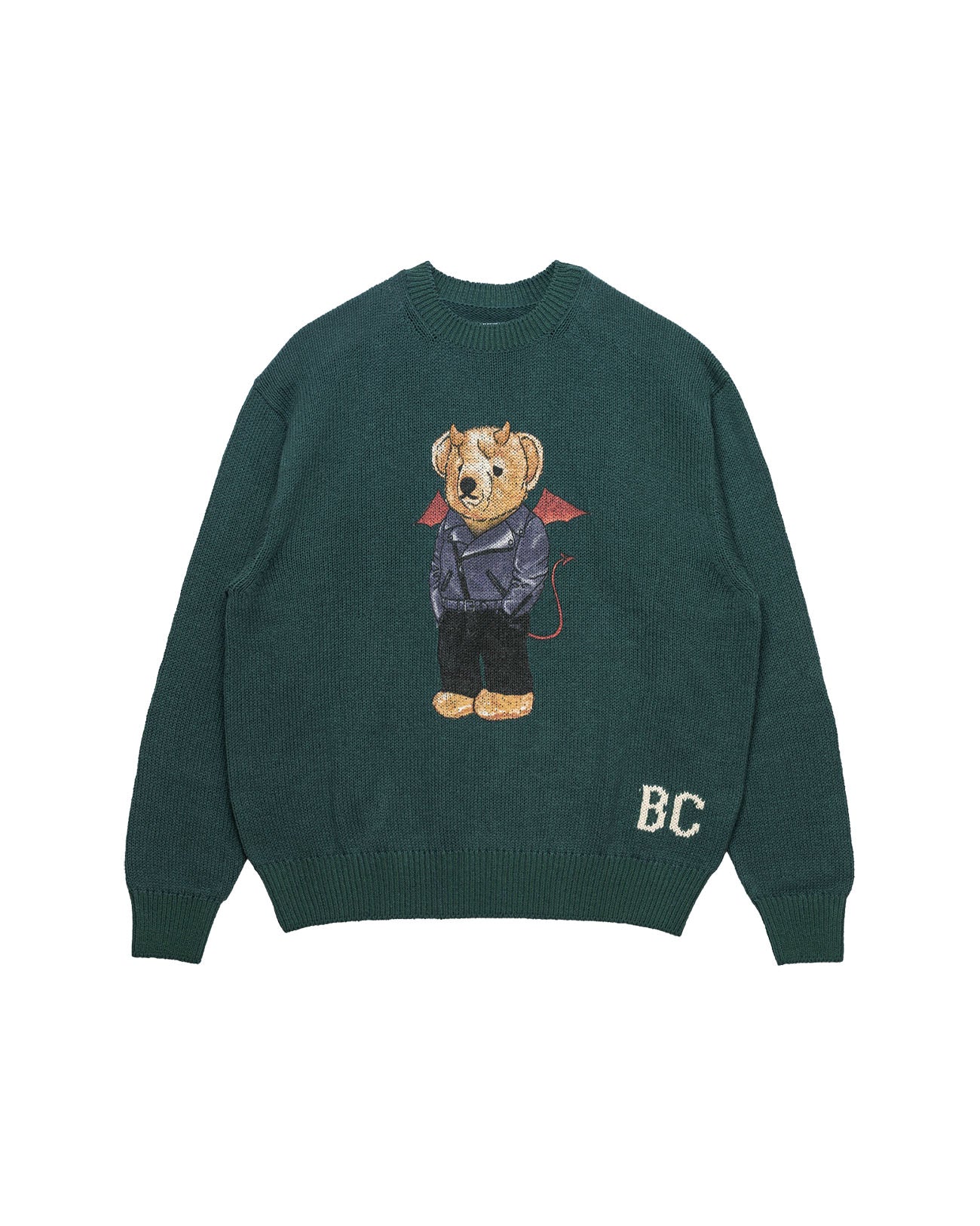 3.1(Sat.) 11:00- | Devil Bear "A kuma"l knit - green