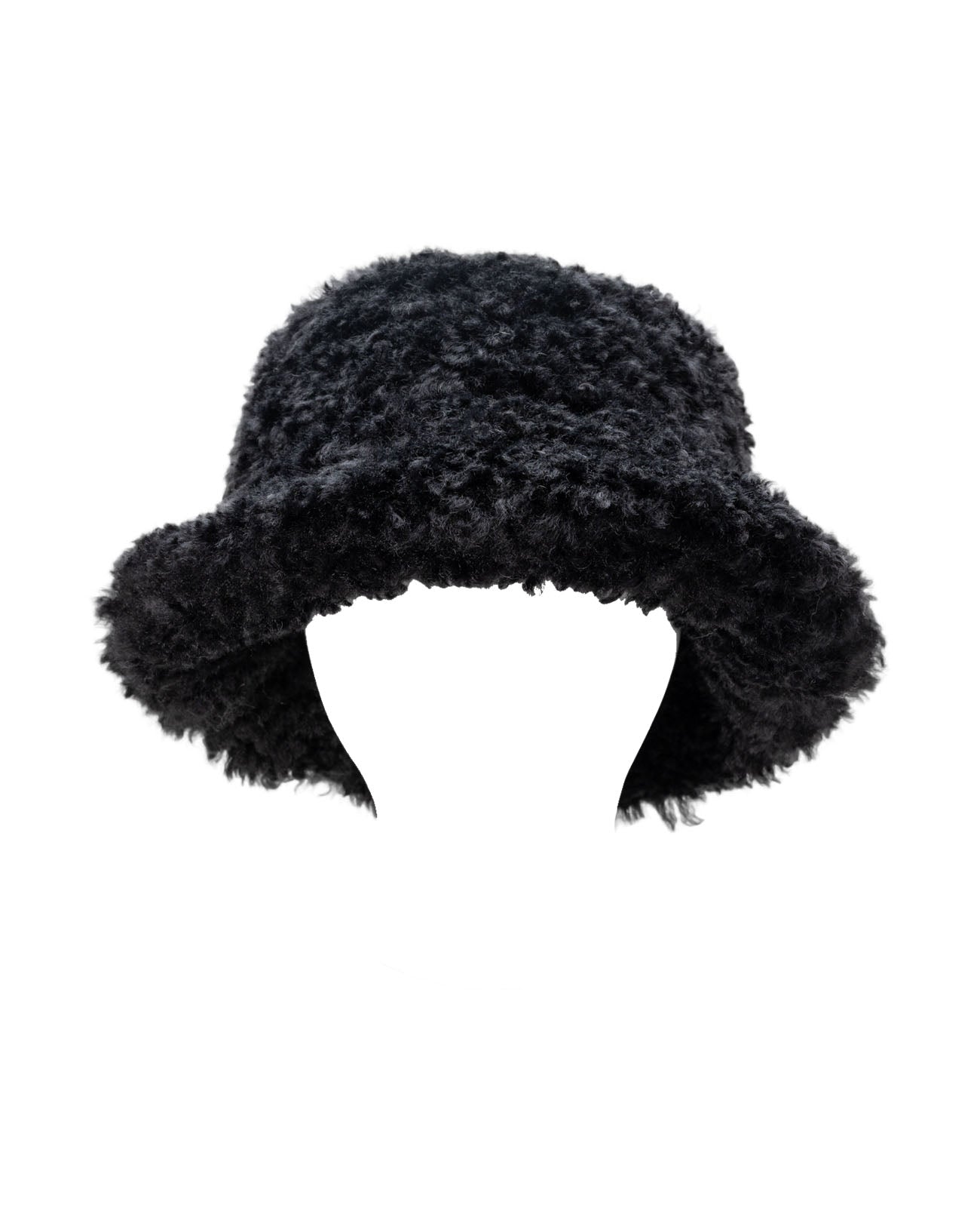 BASICKS | Faux Fur Big Bucket Hat - black – FAB4 ONLINE STORE