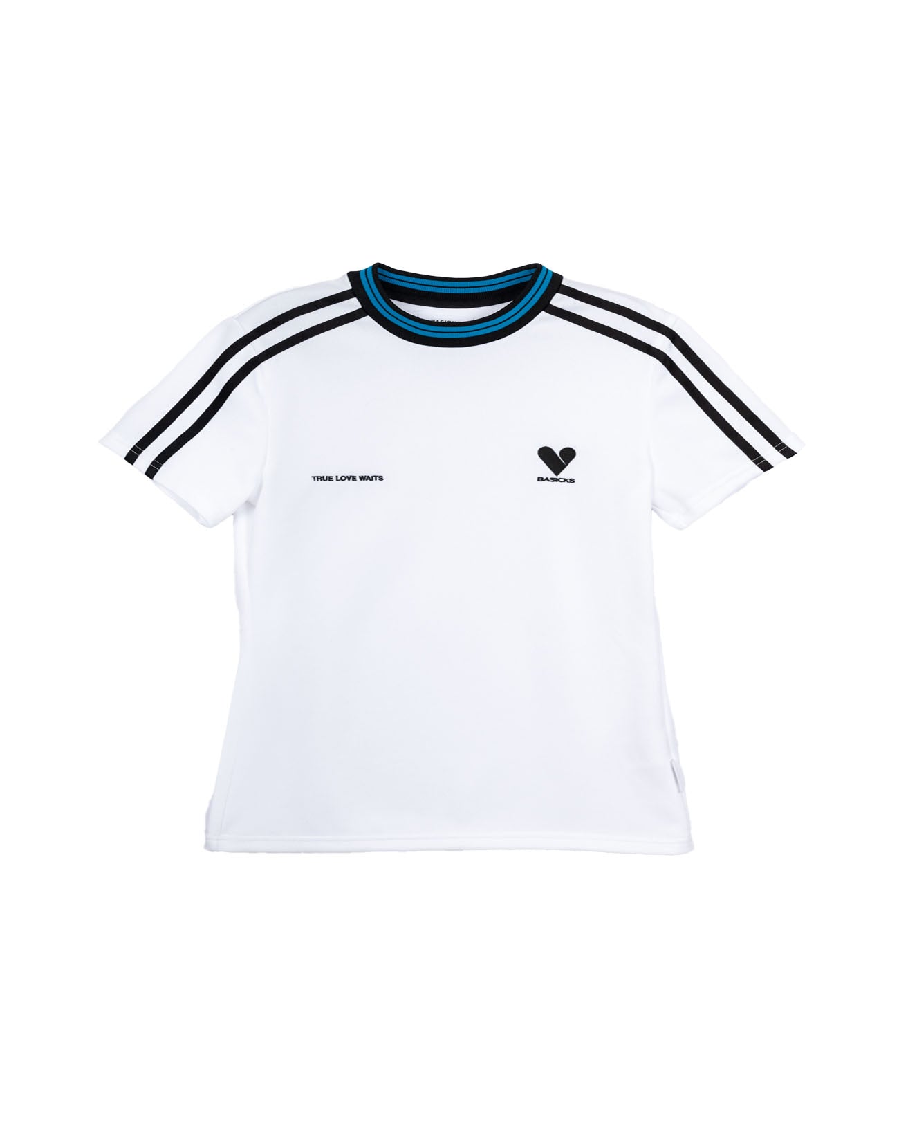 HS 90's Vibes Football T-shirt - white