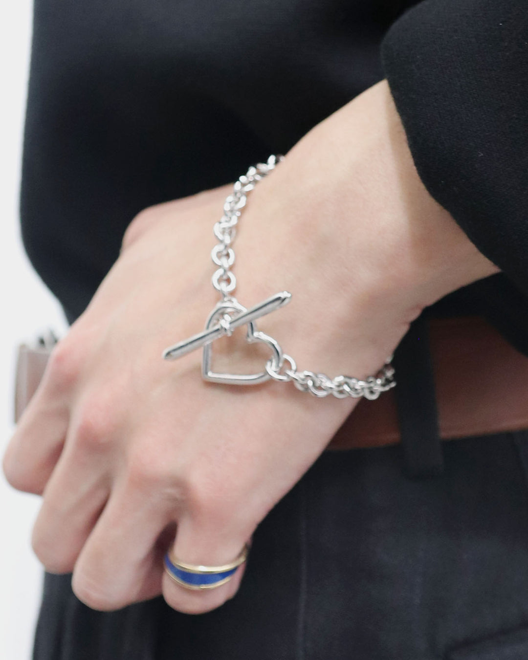 BASICKS | Heart Bracelet (Small Link) - silver – FAB4 ONLINE STORE