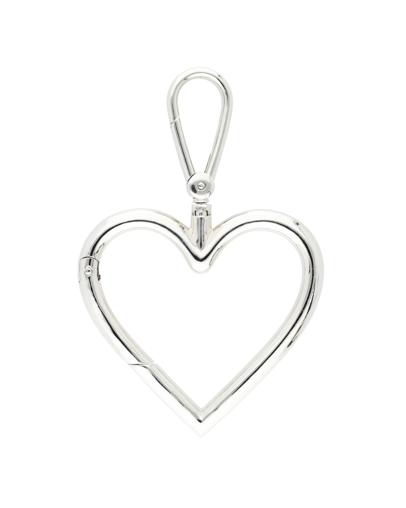 Heart Key Ring- silver