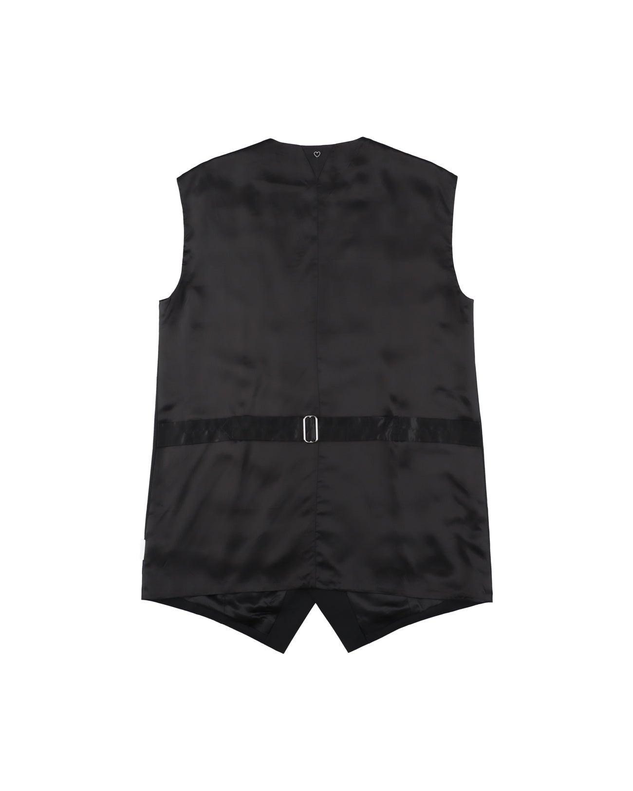 90's Vibes Oversized Vest - black