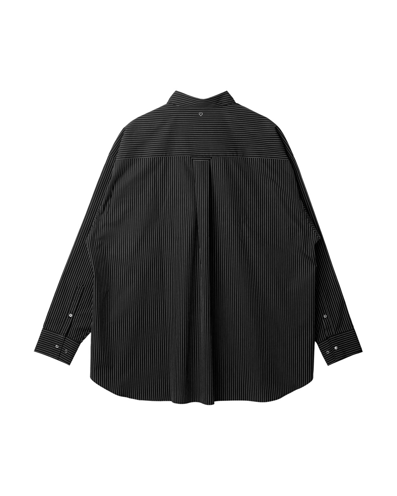 3.1(Sat.) 11:00- | Super Large Fit Stripe Shirt - black