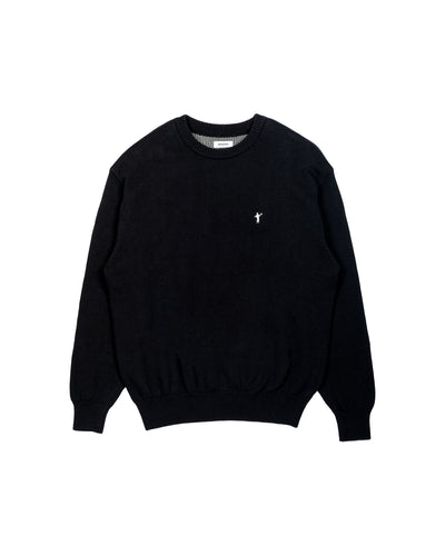 "Where did you sleep" knit - black