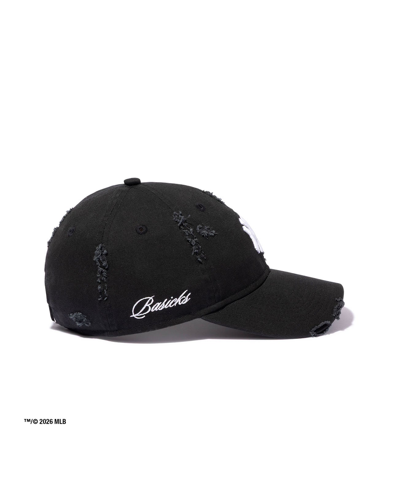 BASICKS | x Newera Yankees Cap - Damage black – FAB4 ONLINE STORE
