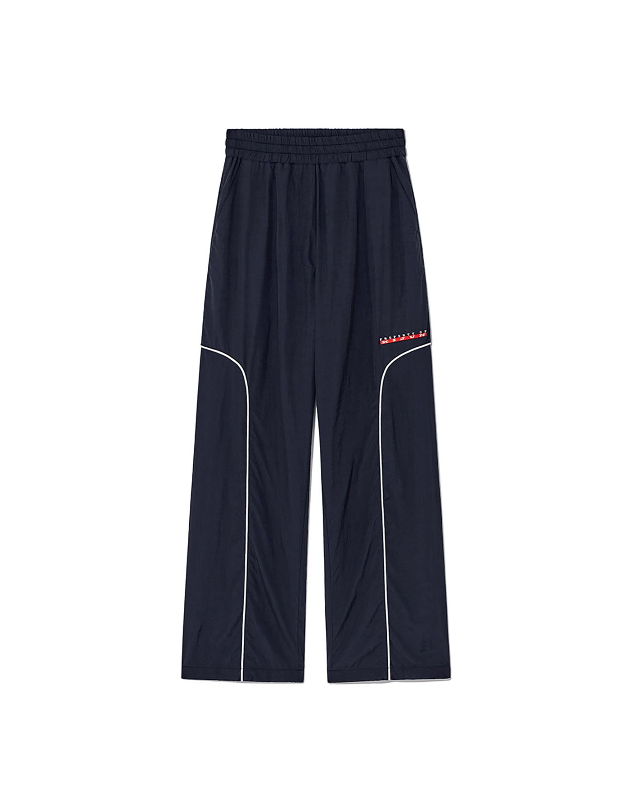 Logo Woven Jogger Pants UNISEX - navy