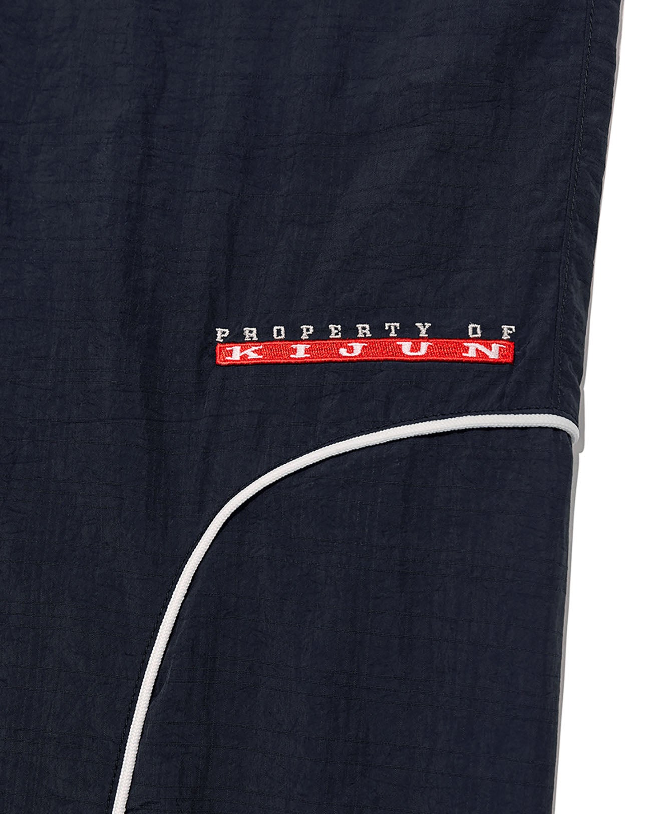 Logo Woven Jogger Pants UNISEX - navy