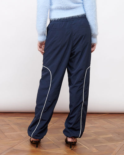 Logo Woven Jogger Pants UNISEX - navy