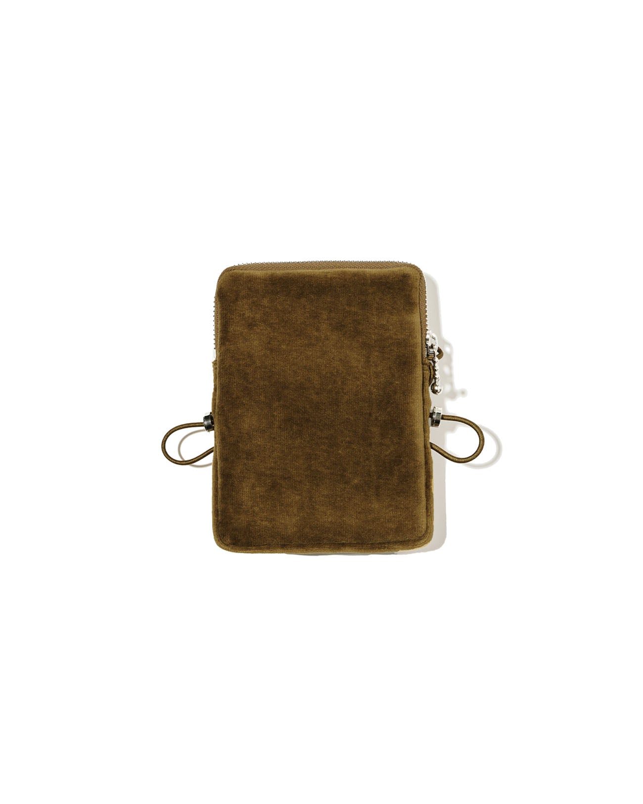 Velour Mini Bag - brown