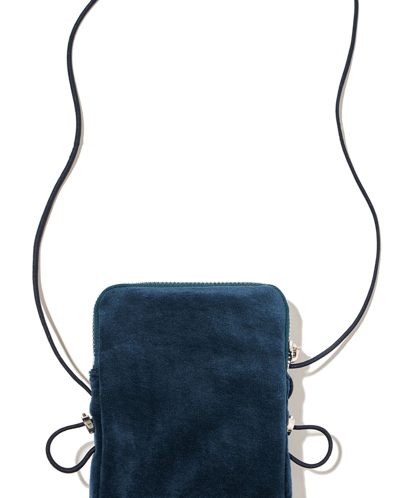 Velour Mini Bag - navy