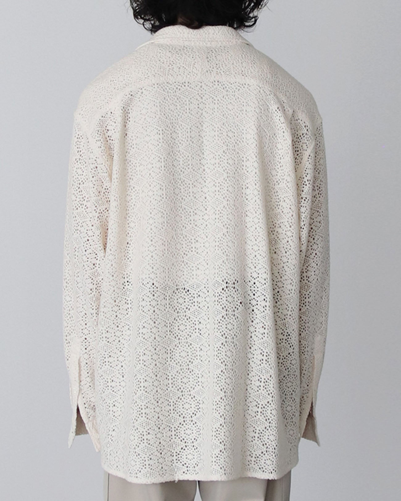 Pullover Over Shirt - Lace - ivory - FAB4 ONLINE STORE