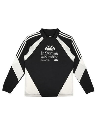 Sunshine Football T-Shirt UNISEX - black