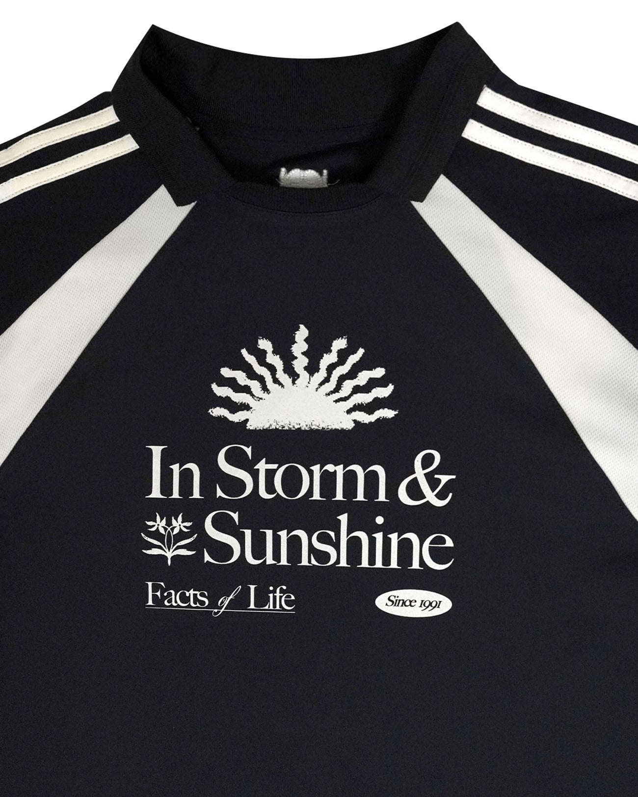 Sunshine Football T-Shirt UNISEX - black