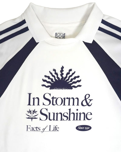 Sunshine Football T-Shirt UNISEX - white