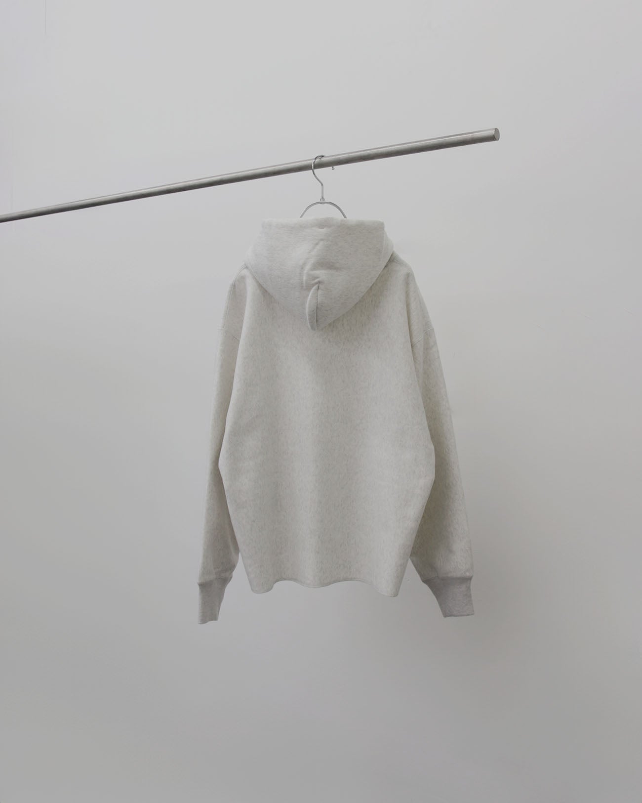 Athletic fleece hoodie - gray