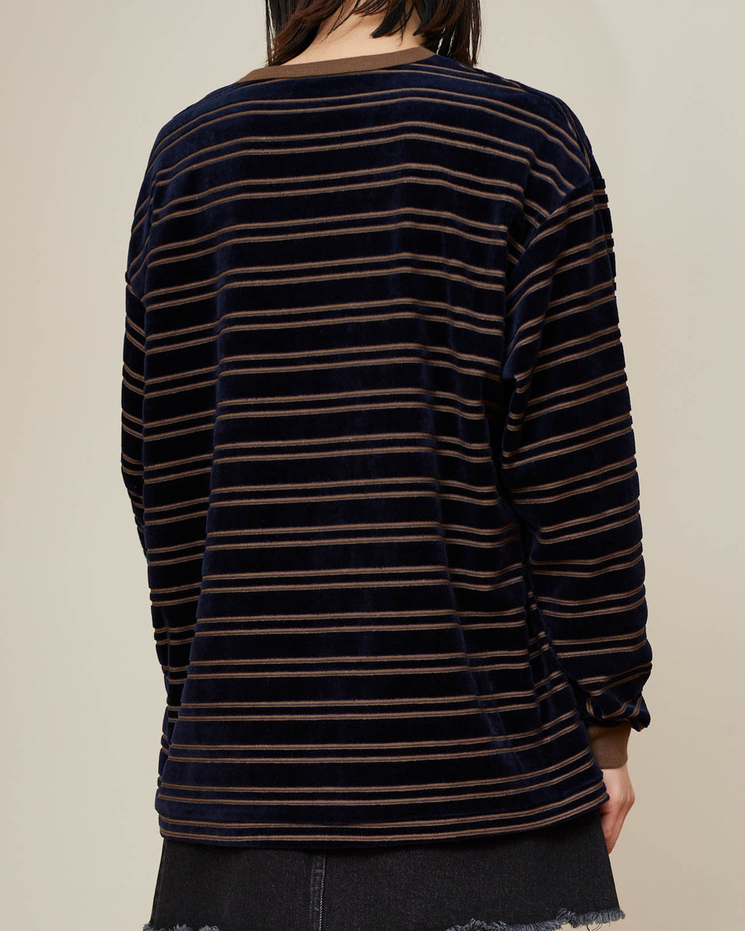 最終値下げ】PHEENY Velvet border L/S(BOYS)