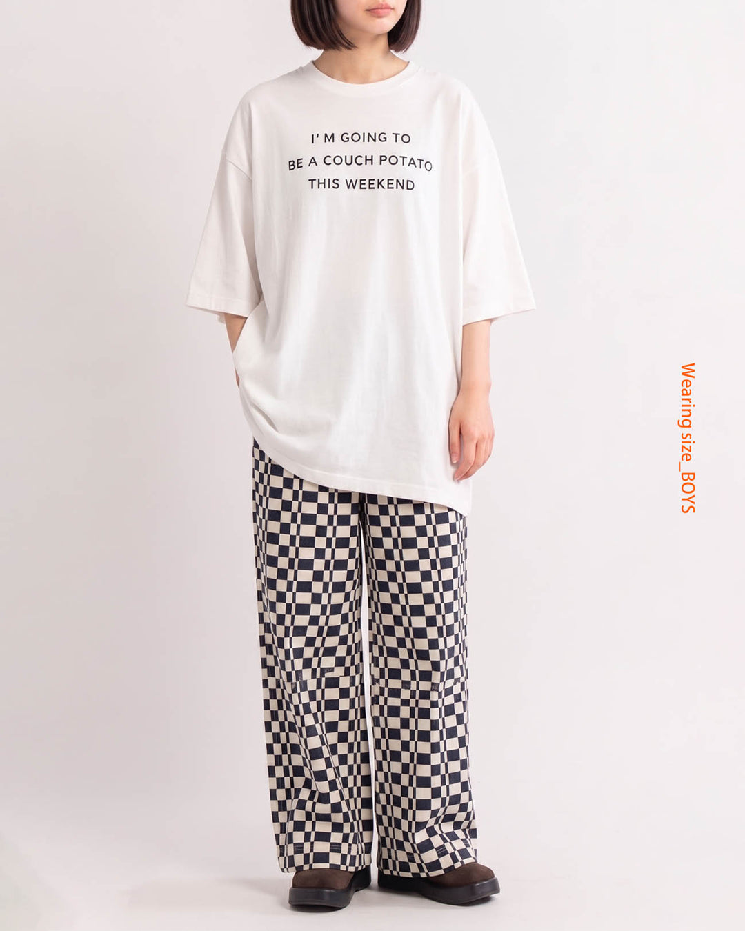 PHEENY | Flocked Vintage Jersey Tee - white – FAB4 ONLINE STORE
