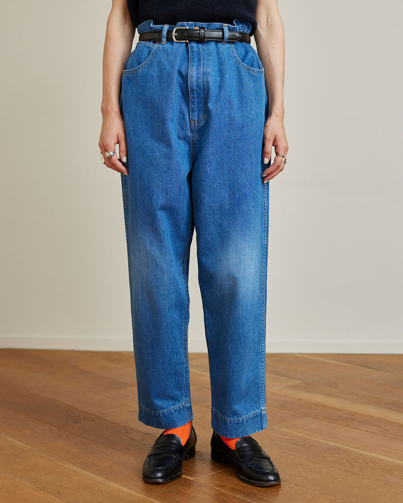 PHEENY | Vintage denim BIG jeans - indigo – FAB4 ONLINE STORE