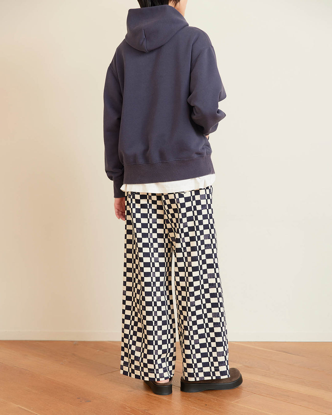 即日発送可【S】ブラックHigh waist check pants pheeny-PS26-PT04-NVY-03_1080x.