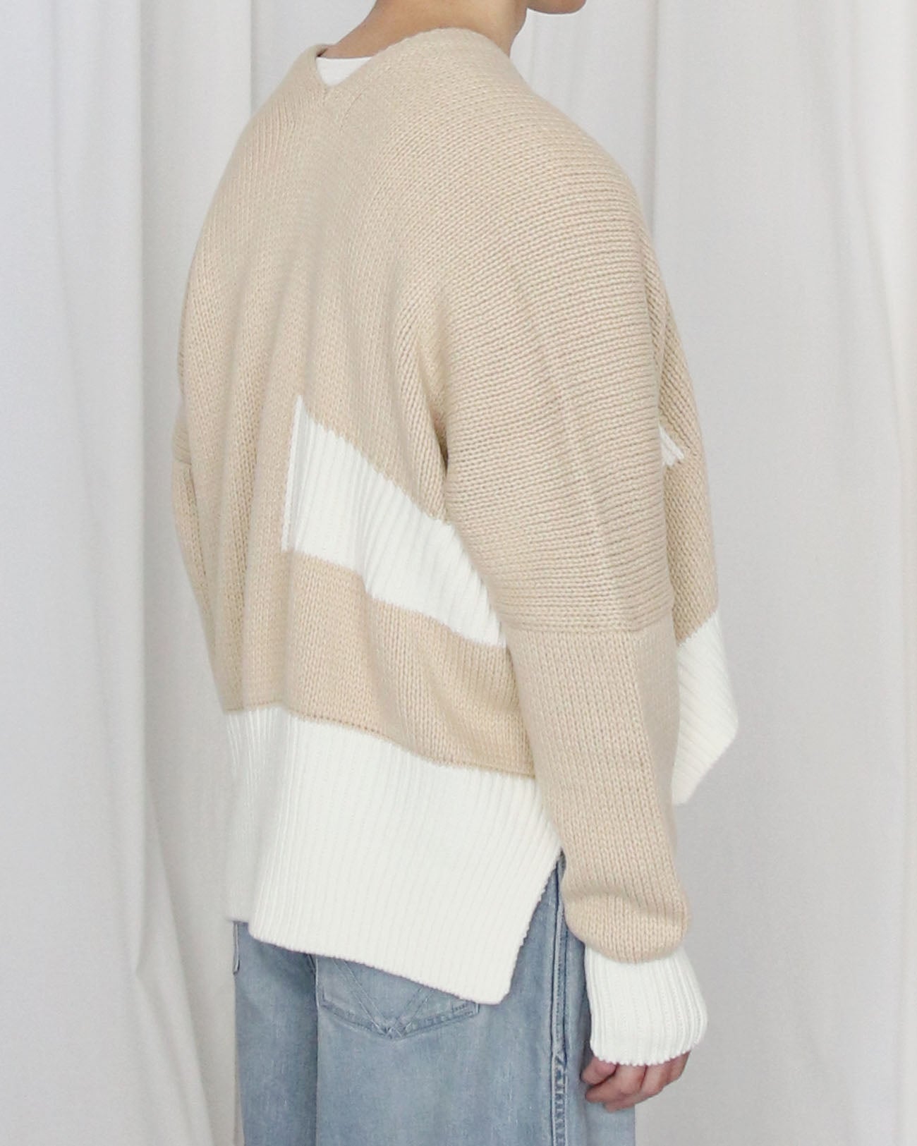 sulvam | Short cardigan - beige – FAB4 ONLINE STORE