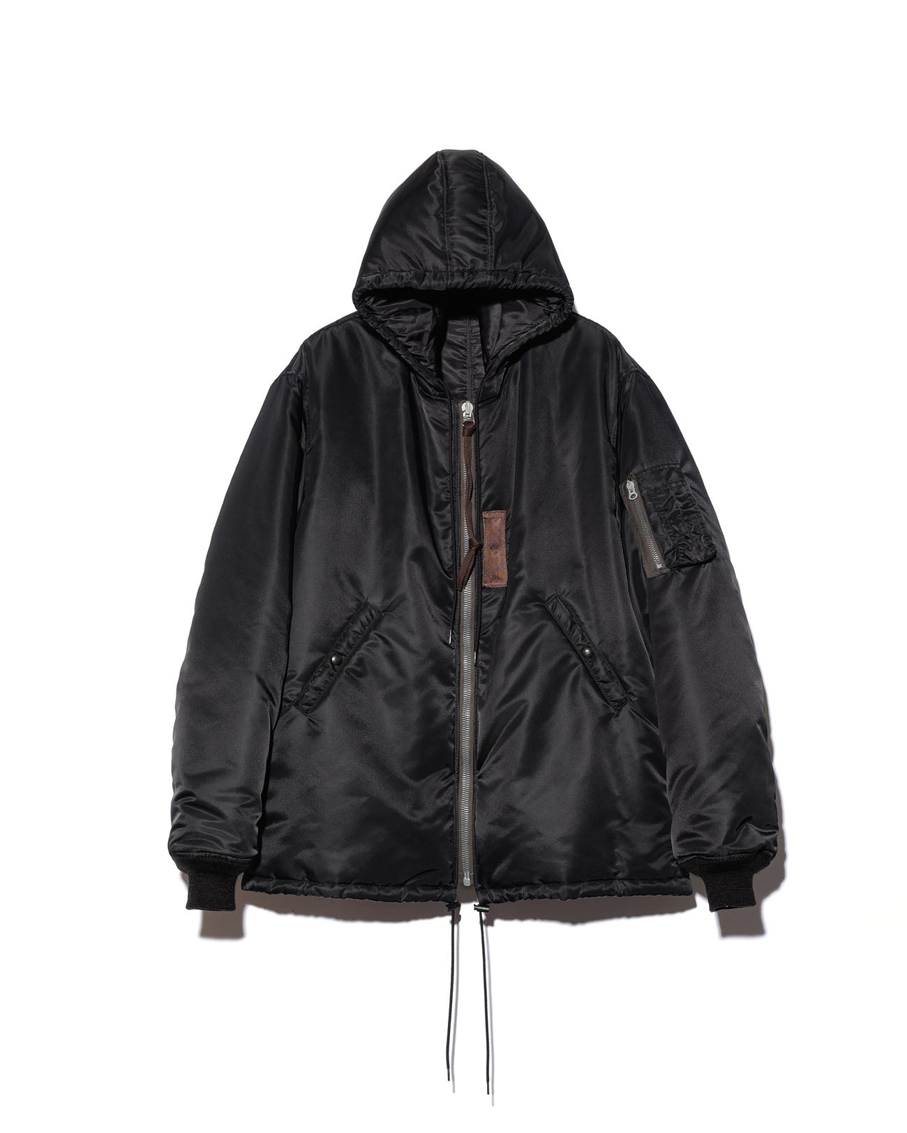 MA-1 hooded jacket