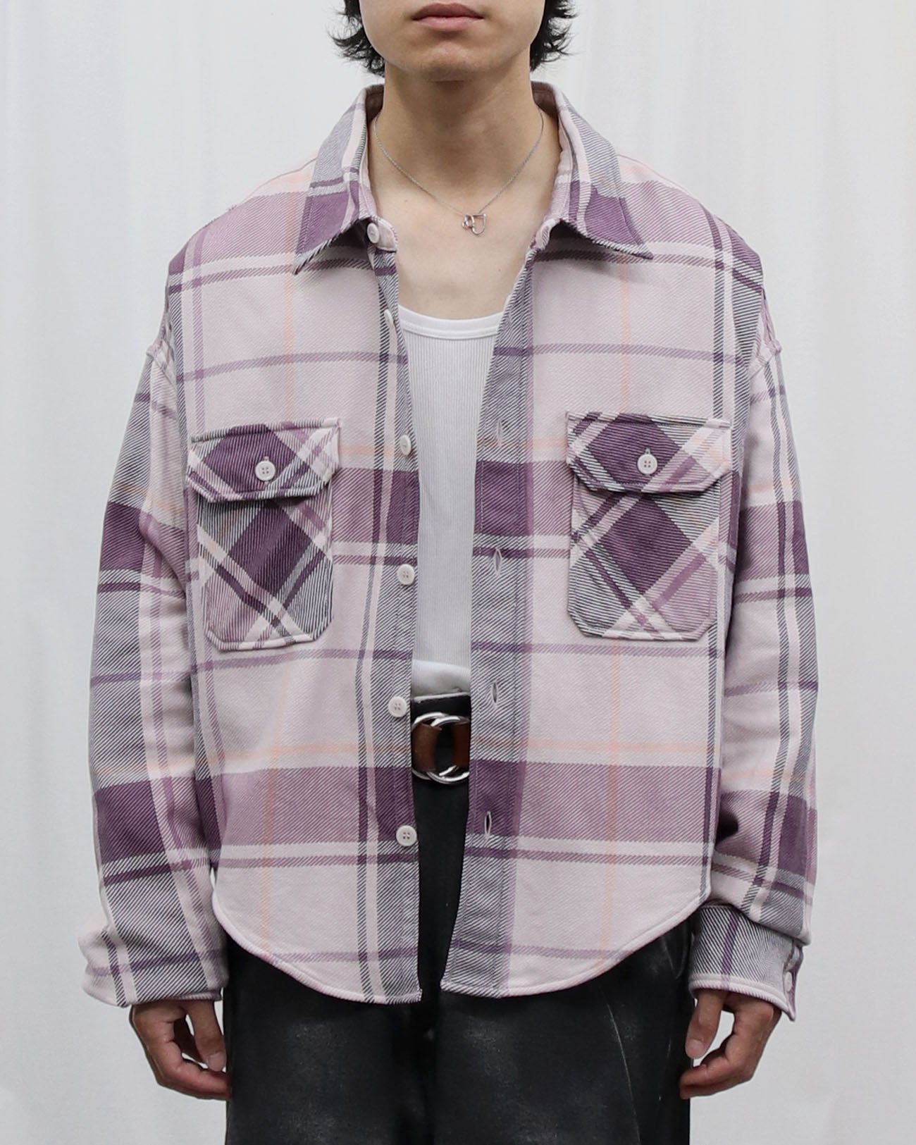 Long sleeve check shirt