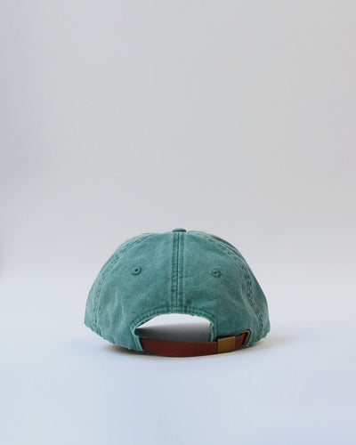 F/UH.02 - Distressed Long Brim Cap - forest