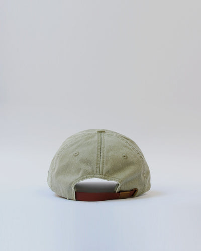 F/UH.02 - Distressed Long Brim Cap - khaki