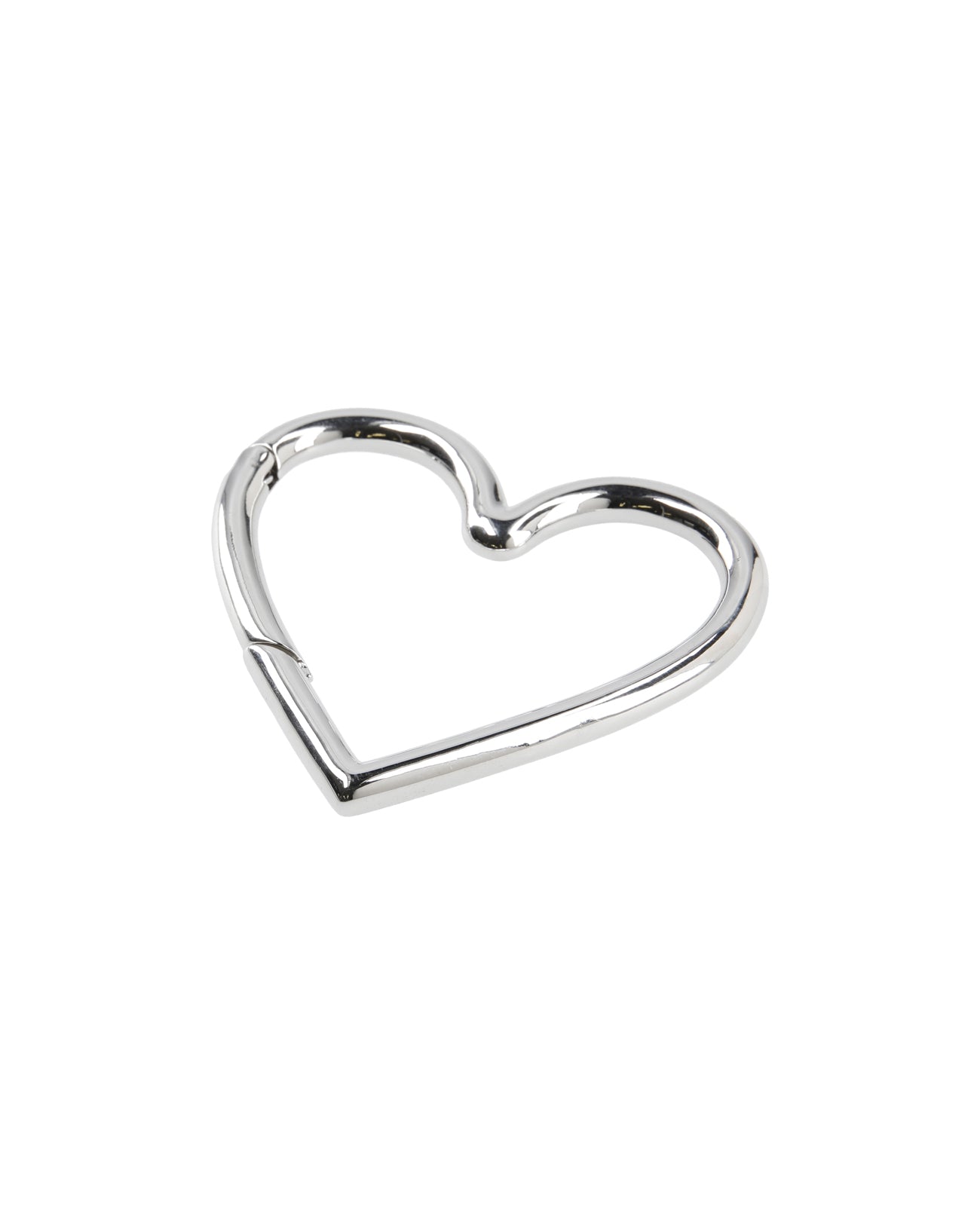 Heart Carbiner - silver