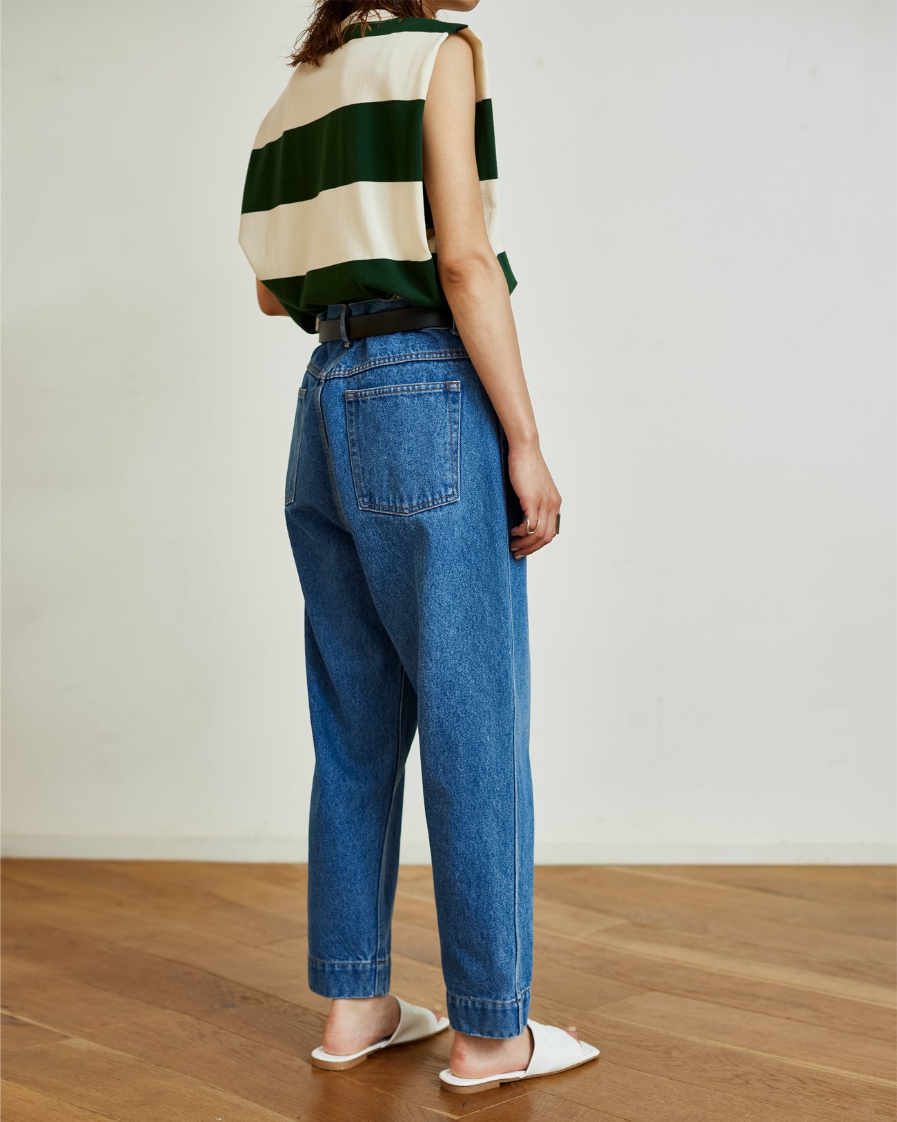 PHEENY | Vintage denim BIG jeans - indigo – FAB4 ONLINE STORE