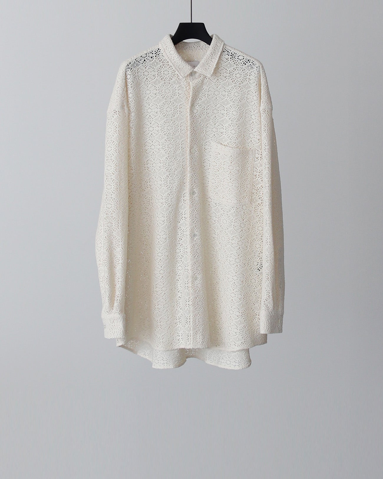 Standard Over Shirt - Lace - ivory