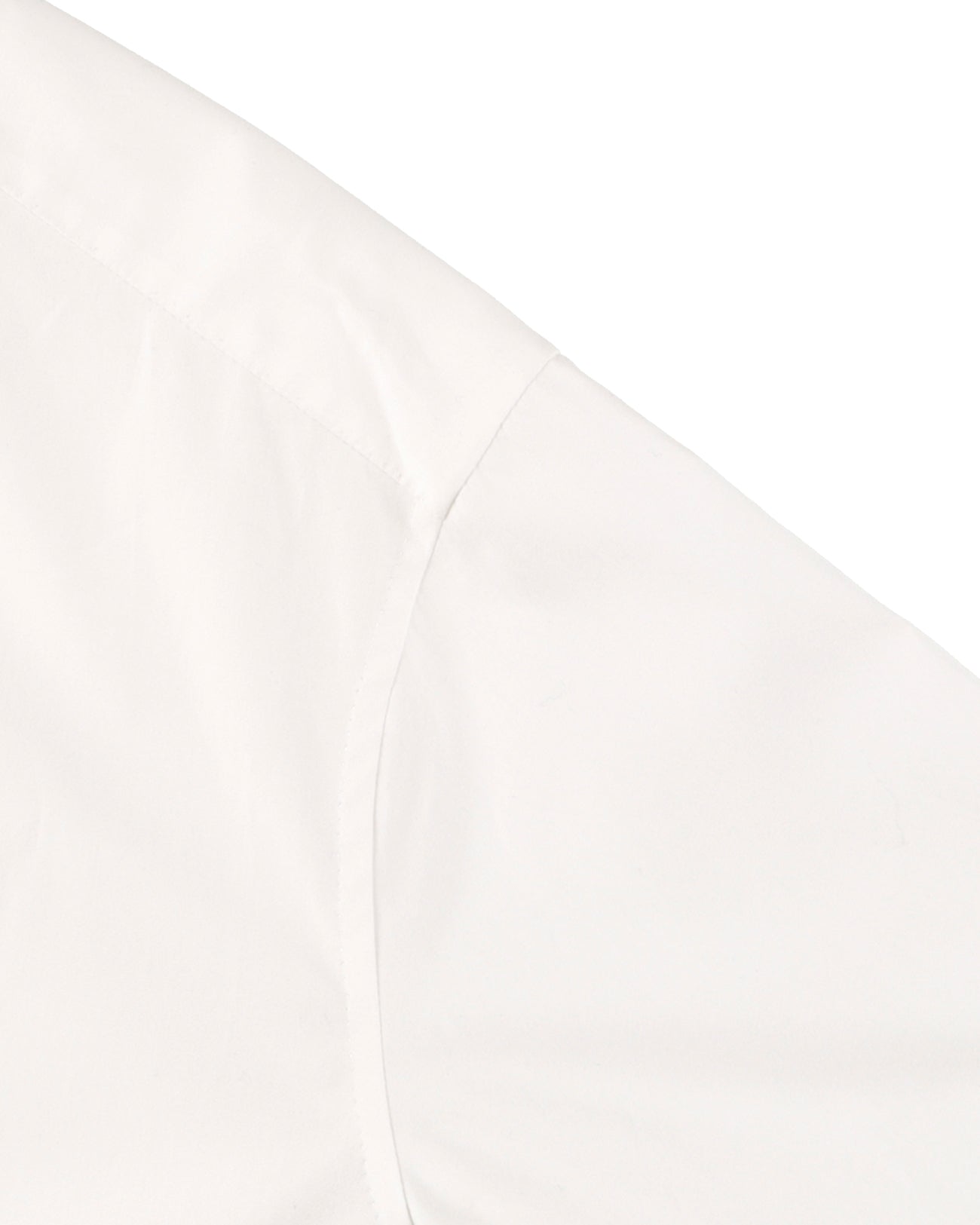经典高级定制衬衫 - 白色