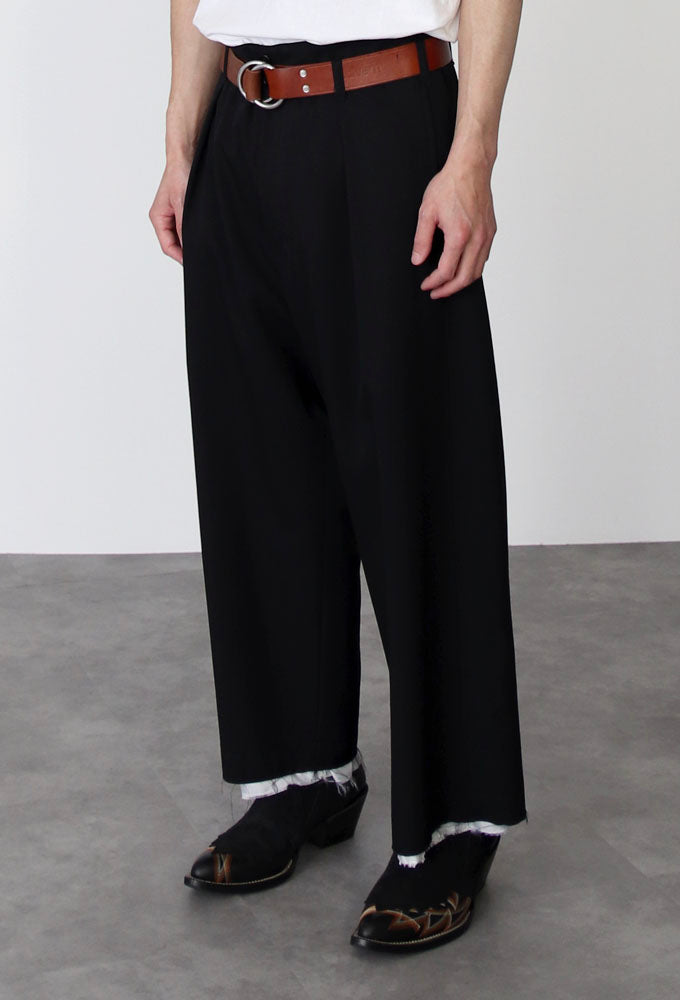 Gabardine Classic pants - black